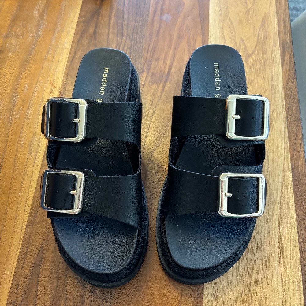 Madden Girl buckle sandals